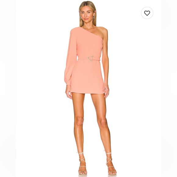 Amanda Uprichard Santos Romper in Nectarine - Picture 2 of 7